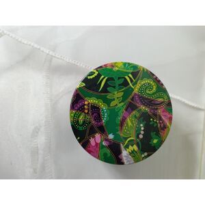 Round Tin Candle Peony Cherry Blossom Scent~Brand New~